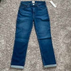 Size 29 Hudson Jeans- Blair High Rise Straight Crop